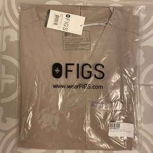 Medium (M) Figs Catarina Scrub Top- Boulder